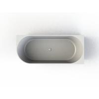 Half Vrijstaand Hoekbad Aquasplash Pinto Back To Wall 170x73x57 cm Mat Wit Rechts Arcqua - thumbnail