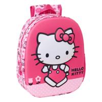 Kinderrugzak Hello Kitty Roze 27 x 33 x 10 cm 3D - thumbnail