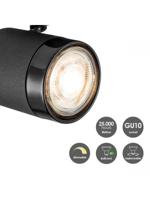 Home sweet home manu 2L ↔ 24 cm LED opbouwspot zwart - thumbnail