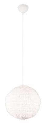 Trio Stoffen hanglampFurry crème Ø 50cm - R31581901