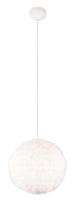 Trio Stoffen hanglampFurry crème Ø 50cm - R31581901 - thumbnail