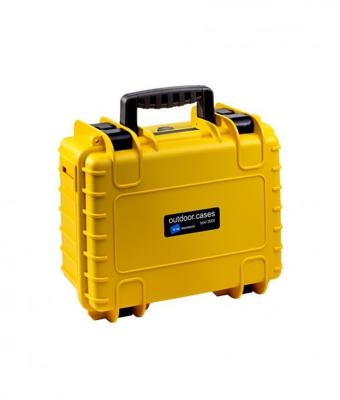 B & W International Outdoor-koffer outdoor.cases Typ 3000 11.7 l (b x h x d) 365 x 150 x 235 mm Geel 3000/Y
