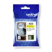 Brother LC422Y Inktcartridge geel - thumbnail