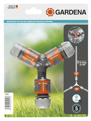 Gardena 2-wegset 13mm (1/2") - Efficiënte Tuinirrigatie & Eenvoudige Montage