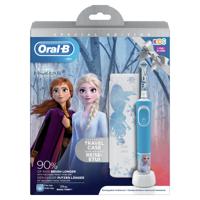 Oral-B Kids Disney Frozen 2 Elektrische Tandenbostel Blauw/Wit - thumbnail