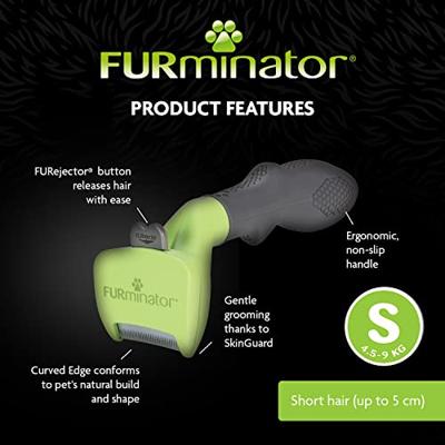 FURminator Undercoat DeShedding Tool hond kort haar S