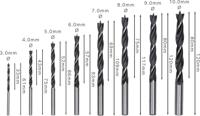 Bosch Accessoires Houtborenset | Robustline | 8-Delig | 2607010533 - 2607010533 - thumbnail