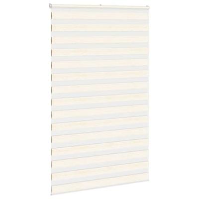 VidaXL Zebra rolgordijn 145x200 cm stofbreedte 140,9 cm marmerbeige