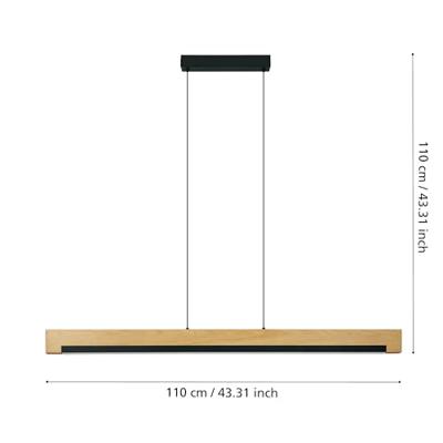 Eglo Led hanglampCamacho hout - 901737