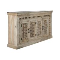 Dressoir Home ESPRIT Natuurlijk Mangohout 185 X 40 X 100 cm - thumbnail