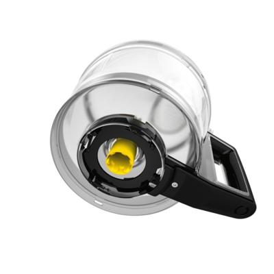 Bosch Haushalt MUZ9VLP1 Versnipperaar Transparant, Grijs Bosch Haushalt MUZ9VLP1 Versnipperaar Transparant, Grijs