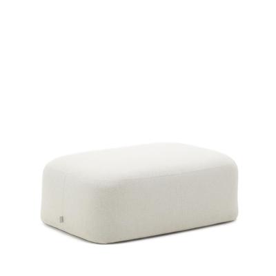 Kave Home Hocker 'Martina' Structuurstof, 123 x 85cm