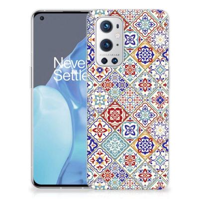 OnePlus 9 Pro | TPU | Siliconen hoesje | Tiles Color OnePlus 9 Pro | TPU | Siliconen hoesje | Tiles Color
