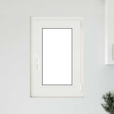 Kelderraam "RISOR" 50x75 cm draai-kiep DIN rechts wit