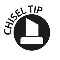 Pentel merkstift pen - afgeschuind N60B - rood - Q631352 - thumbnail