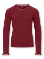 Kids ONLY winter top meisjes - paars - KogLeslie - regular fit, longsleeve - thumbnail