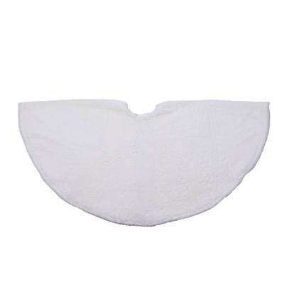 Boomkleed imitatiebont wit dia. 120 cm Anna's Collection - Annas collection