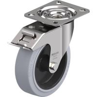 Blickle LEX-POEV 125G-FI-SG Zwenkwiel met rem Wieldiameter: 125 mm Draagvermogen (max.): 150 kg 1 stuk(s) - thumbnail
