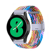 Huawei Watch GT 4 / GT 5 (41mm) & GT 5 Pro (42mm) - Braided nylon bandje - Multicolor Spring Huawei Watch GT 4 / GT 5 (41mm) & GT 5 Pro (42mm) - Braided nylon bandje - Multicolor Spring