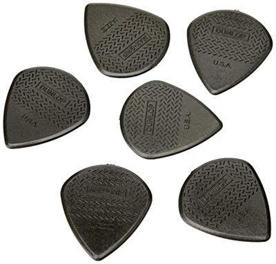 Dunlop Max Grip Jazz III Carbon Fiber plectrums (6 stuks)