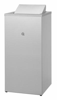 Q-bic Line Qbic-line afvalbak gesloten 85l QWBC85 SSL - RVS Q-bic Line Qbic-line afvalbak gesloten 85l QWBC85 SSL - RVS