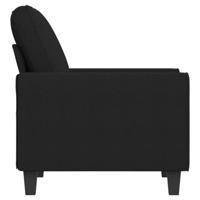 Fauteuil 60 cm stof zwart - thumbnail