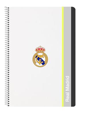 Notitieboekje Real Madrid C.F. Wit A4 80 Lakens