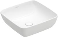 Villeroy & Boch Artis opzetwastafel - vierkant 41x41cm - zonder overloop wit 41784101 - thumbnail