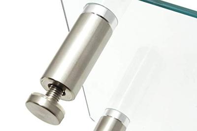 ROLINE In hoogte verstelbare glazen monitorstandaard rechthoekig ROLINE In hoogte verstelbare glazen monitorstandaard rechthoekig