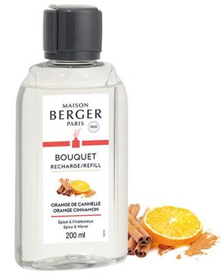 Maison Berger Navulling - voor geurstokjes - Orange Cinnamon - 200 ml