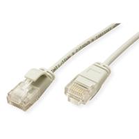 ROLINE GREEN UTP patchkabel Cat.6A (Class EA), LSOH, extra dun, grijs, 3 m - thumbnail