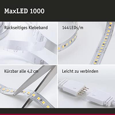 Paulmann MaxLED 1000 70588 LED-strip basisset Met connector (male) 24 V 3 m Warmwit 1 stuk(s)