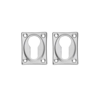 Intersteel Set van 2 sleutelrozettenTira rechthoek chroom - 0017.318387