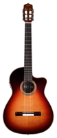Cordoba Fusion Orchestra CE Teardrop Burst elektrisch-akoestische klassieke gitaar - thumbnail