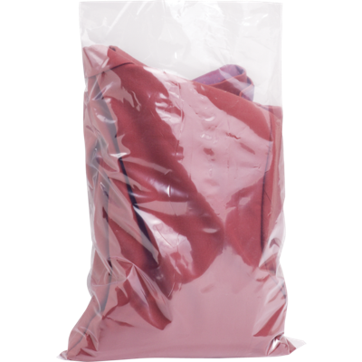 Zak | Vlakke zak | LDPE | 32x50cm | 40my | transparant | 1000 stuks