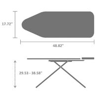 Brabantia strijkplank c 124x45cm denim - thumbnail