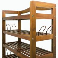 Monzana Schoenenrek - gemaakt - van - Acaciahout - extra - breed - thumbnail