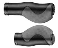 Handvatset Ergo 3-componenten Zwart 128/90mm - 2-kanten geopend - thumbnail