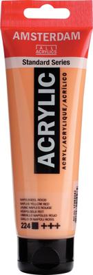 Royal Talens Amsterdam Acrylverf 120 ml - Napelsgeel Rood 224