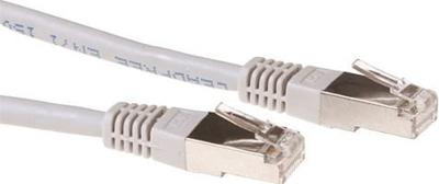 ACT IB4003 LSZH SFTP CAT6A Patchkabel Grijs - 3 meter