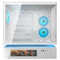 ATX Semi-toren BehuizingCougar CFV235 Vision White Wit - thumbnail