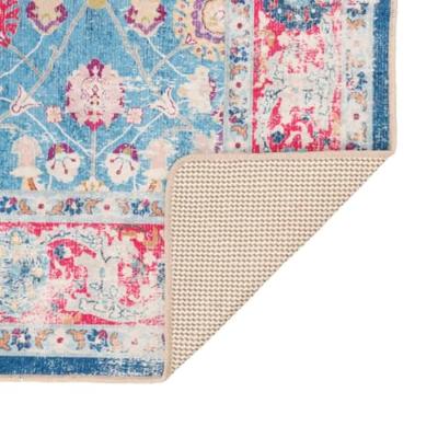 VidaXL Vloerkleed wasbaar anti-slip 160x230 cm meerkleurig - thumbnail