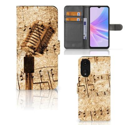 OPPO A78 5G | A58 5G | Telefoonhoesje met foto | Bladmuziek