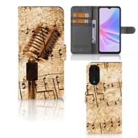 OPPO A78 5G | A58 5G | Telefoonhoesje met foto | Bladmuziek - thumbnail