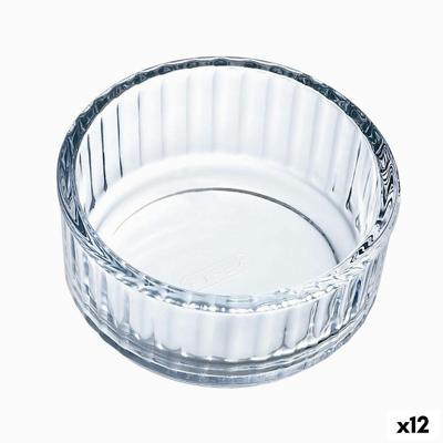 Vlaaimal Pyrex Classic Vidrio Transparant Glas 10 x 10 x 5 cm Cirkelvormig (12 Stuks)