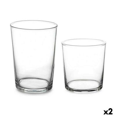 Glazenset Pasabahce Bistro Transparant Glas 380 ml 510 ml (2 Stuks)