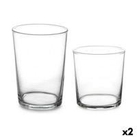 Glazenset Pasabahce Bistro Transparant Glas 380 ml 510 ml (2 Stuks) - thumbnail
