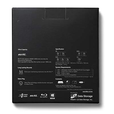 Hitachi-LG Data Storage BP55EB40 externe blu-ray-combo - thumbnail