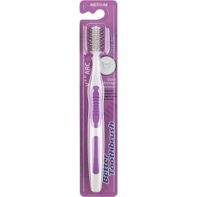 Better Toothbrush Tandenborstel Premium Medium - Paars