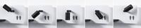 Paulmann Serrra 71103 Wandlamp 5.5 W LED Wit (mat), Zwart (mat) - thumbnail